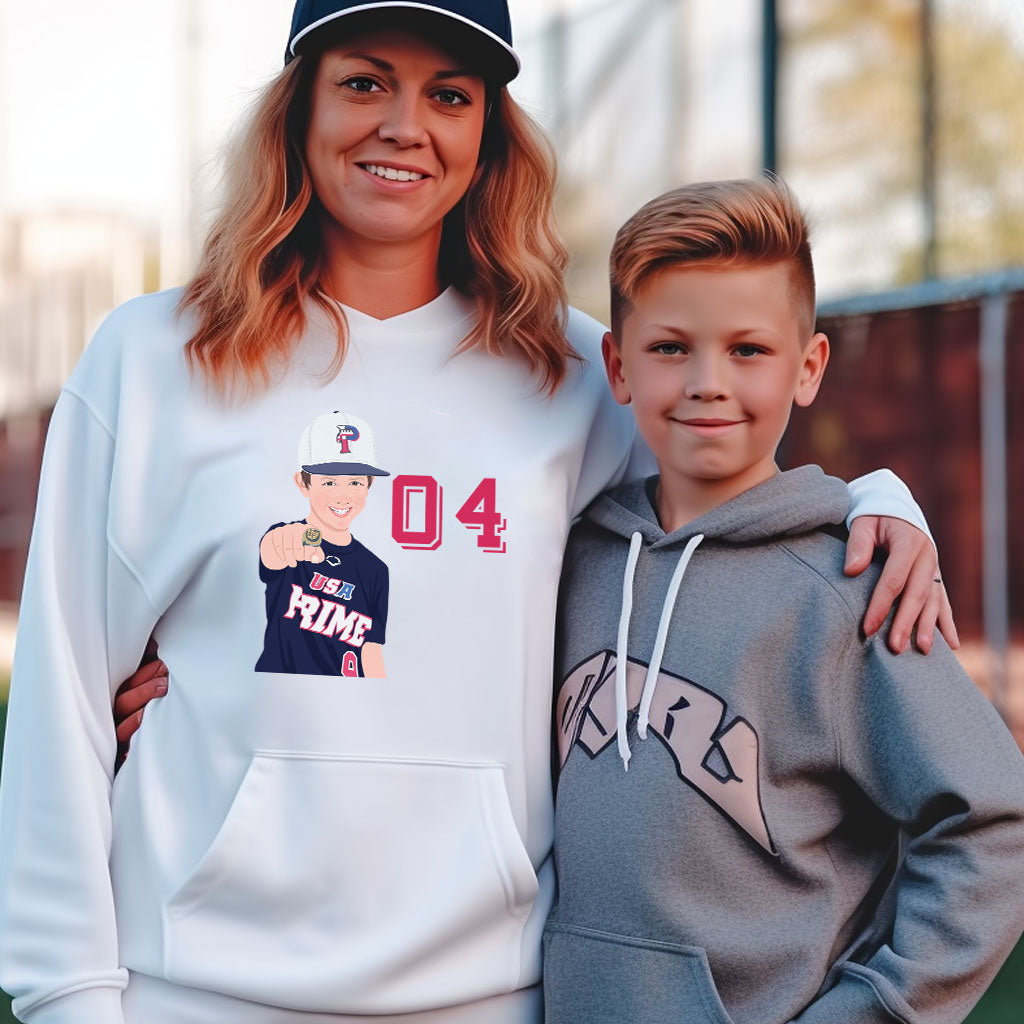 Baseball mom hoodie best sale