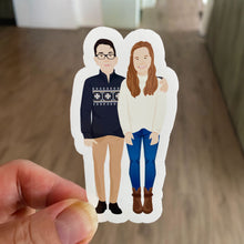 Load image into Gallery viewer, Custom Portrait Stickers
