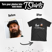 Load image into Gallery viewer, Personalized Couples Pirate Shirts
