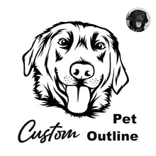 Load image into Gallery viewer, Custom Pet Outline - Digital | Printable Art

