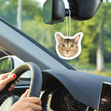 Load image into Gallery viewer, Personalized Cat Portrait Air Freshener
