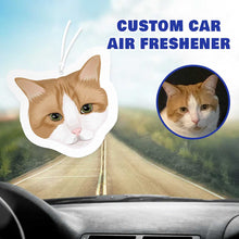 Load image into Gallery viewer, Personalized Cat Portrait Air Freshener
