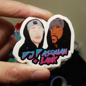 Custom DJ Stickers