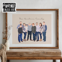 Load image into Gallery viewer, Custom Family Reunion Illustration
