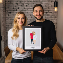 Load image into Gallery viewer, Custom Couples Full Body Portrait
