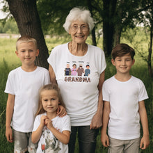 Load image into Gallery viewer, Custom Grandma &amp; Grandkids Shirt
