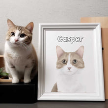 Load image into Gallery viewer, Custom Cat Portrait
