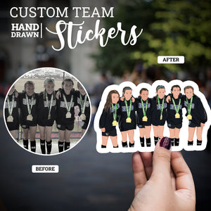 Custom Team Stickers