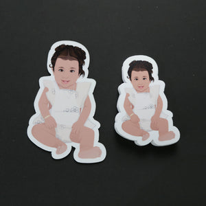Custom Baby Picture Stickers