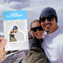 Load image into Gallery viewer, Personalized Couples Portrait Air Freshener
