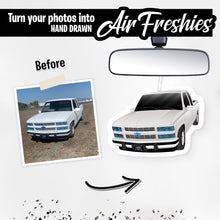 Load image into Gallery viewer, Personalized Car Portrait Air Freshener
