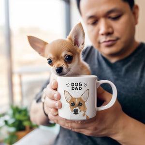 Personalized Dog Dad Mug