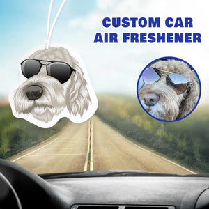 Personalized Dog Face Air Freshener