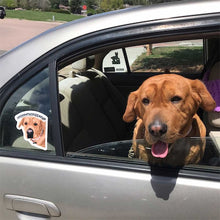 Load image into Gallery viewer, Personalized Dog Face Stickers
