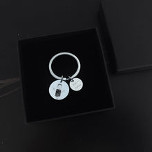 Load image into Gallery viewer, Custom Child Drawing Keychain
