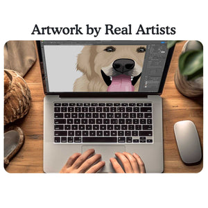 Continuous Dog Line Art - Digital | Printable Art