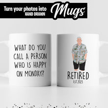 Load image into Gallery viewer, Custom Retirement Mug
