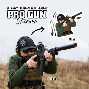 Pro Gun Enthusiast Stickers