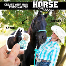 Load image into Gallery viewer, Custom Pet Horse Stickers
