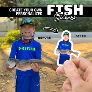 Personalized Fishing Stickers