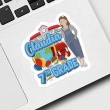 Load image into Gallery viewer, 1st Grade Name Sticker designs customize for a personal touch
