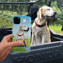 Load image into Gallery viewer, Custom Pet Portrait Phone Case
