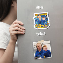 Load image into Gallery viewer, Amazing Brother Magnet designs customize for a personal touch
