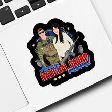 Load image into Gallery viewer, Army Mom National Guard  Sticker designs customize for a personal touch
