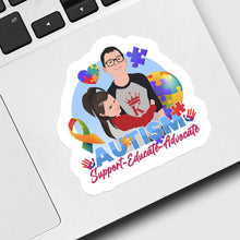 Load image into Gallery viewer, Autism Support Sticker designs customize for a personal touch
