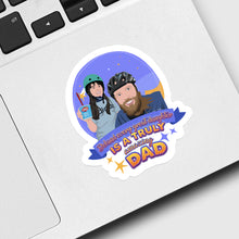 Load image into Gallery viewer, Behind every daughter is Dad Sticker designs customize for a personal touch
