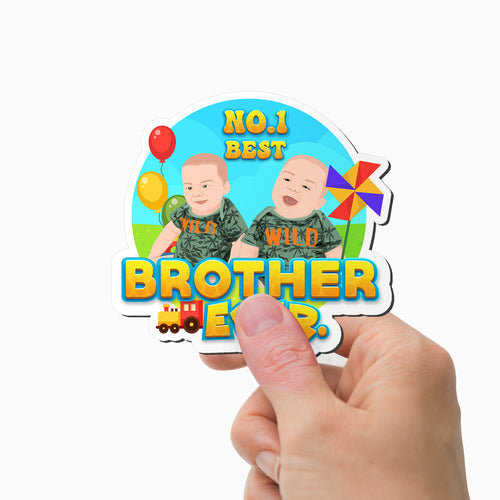 Best Brother Ever Magnet Personalized