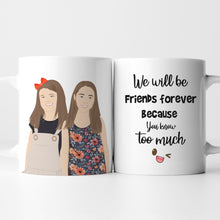 Load image into Gallery viewer, Best Friends Forever Mug
