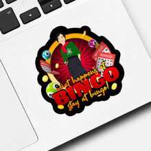 Load image into Gallery viewer, Bingo Mom Sticker designs customize for a personal touch
