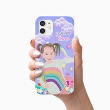 Load image into Gallery viewer, Birthday Queen phone case personalized
