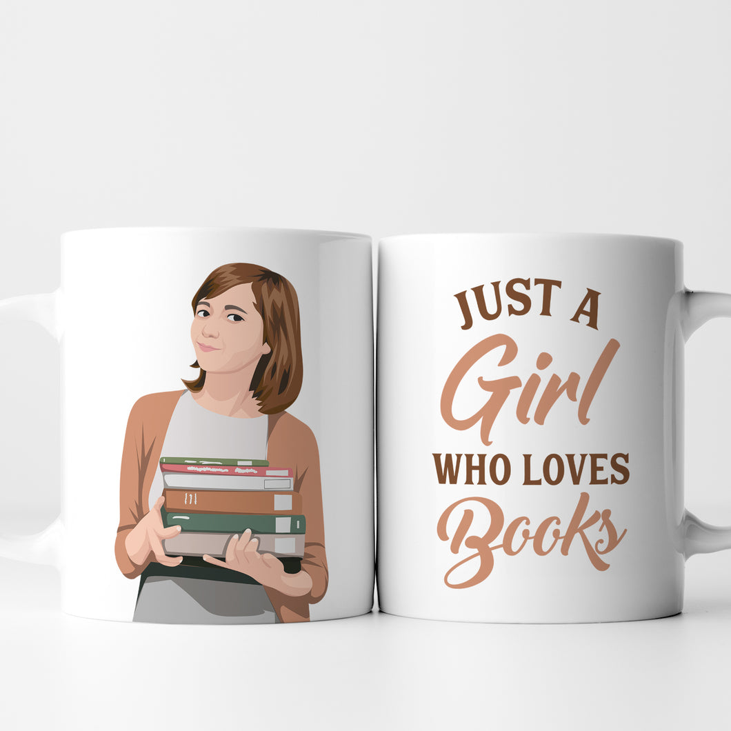 Book Lover Mug Stickers Personalized