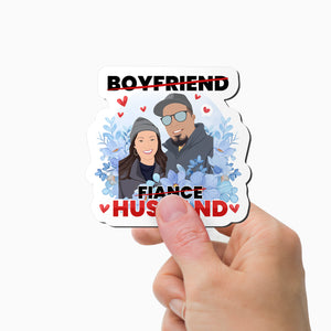 Boyfriend fiance husband Magnet personalized