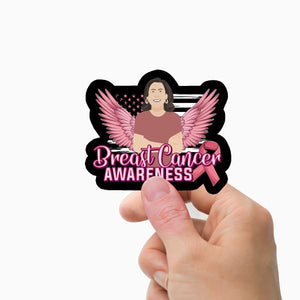 Breast Cancer Awereness  Stickers Personalized