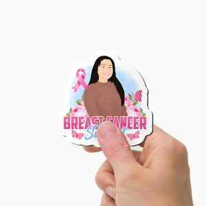 Breast Cancer Support Magnets Personalized