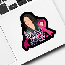 Load image into Gallery viewer, Breast Cancer Support Sticker designs customize for a personal touch
