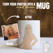 Load image into Gallery viewer, Bride to Be Coffee Mug Personalized Custom Bridal Shower Gift
