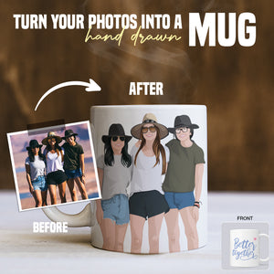 Buy Personalized Better Together Coffee Mug