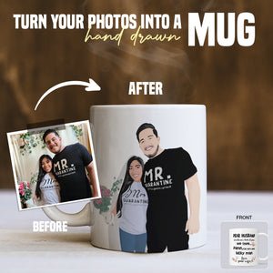 Buy Personalized My Dear Husband Coffee Mug Gifts For Husband From Wife