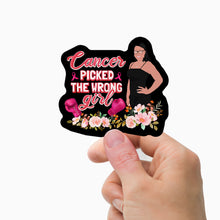 Load image into Gallery viewer, Cancer Survivor Stickers Personalized
