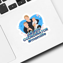 Load image into Gallery viewer, Chaos-Coordinator-Mom-Life-Sticker-designs-customize-for-a-personal-touch
