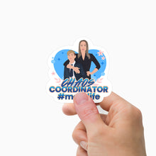 Load image into Gallery viewer, Chaos-Coordinator-Mom-Life-Stickers-Personalized
