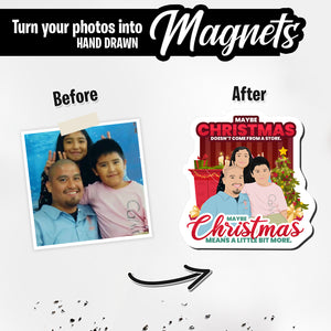Christmas Not from Store Magnet designs customize for a personal touch