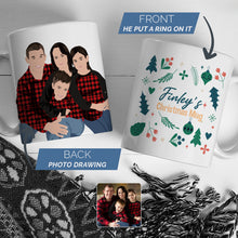 Load image into Gallery viewer, Personalized Family Christmas Mug
