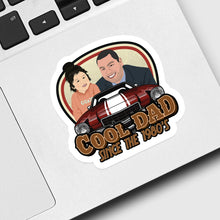 Load image into Gallery viewer, Cool Dad Since Year Sticker designs customize for a personal touch
