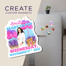 Load image into Gallery viewer, Create your own Custom Magnets Ready to Pop Baby Shower Invitation with High Quality
