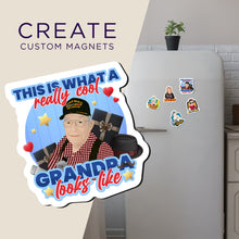 Load image into Gallery viewer, Create your own Custom Magnets Really Cool Grandpa with High Quality
